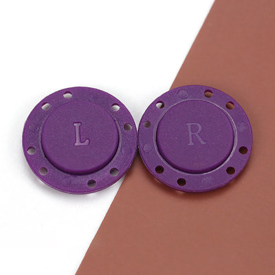 Bouton rond d'aspiration magnétique à boutons cachés