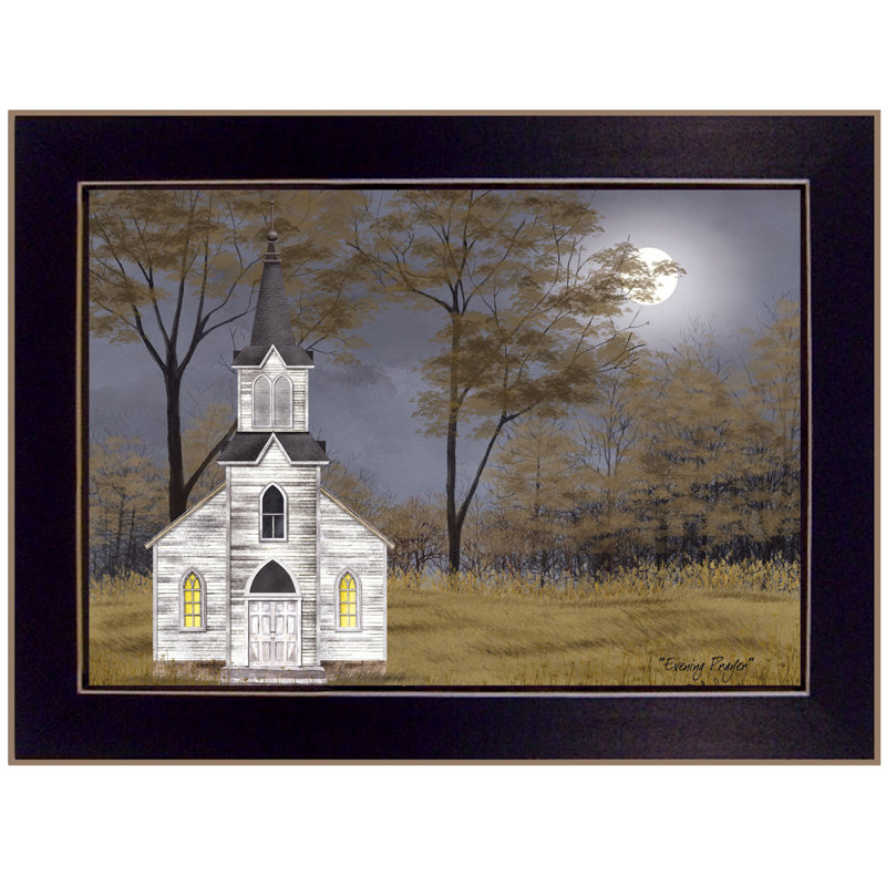 «Evening Prayer», art mural encadré pour le salon, impression murale par Billy Jacobs
