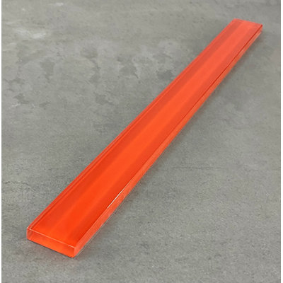 11.75'' L x 1'' W Glass Tile Trim