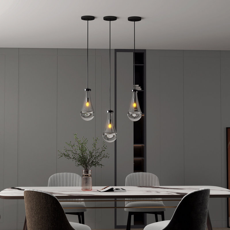 Luminaires suspendus, luminaires suspendus modernes noirs