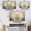 Beige Succulent Soft Bloom - Ensemble de décorations murales succulentes-924731139-924731147