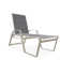 Holna Outdoor Rust-Resistant Metal Chaise Lounge