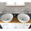 Araujo 1230 mm Freestanding Double Vanity with Vessel Ceramic Basin