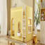 Lit mezzanine avec lumière DEL chaude-985999850-985999853