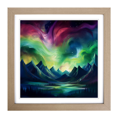 Northern Lights - Framed Print