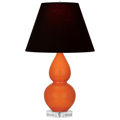 Petite lampe d'appoint à double gourde