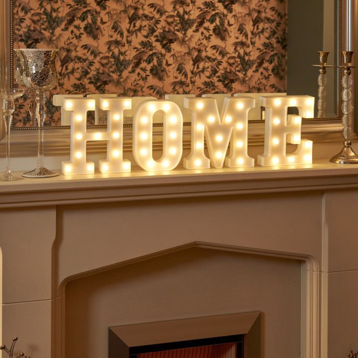 Klehm LED Alphabet Light Up Letters and Numbers