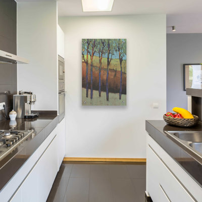«Glimmer in the Forest I» par Tim O'Toole, art mural en verre acrylique
