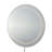 Mojave 36" Round Backlit LED Wall Mirror - Chrome