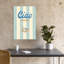 Ciao Amore Scooter Classic Retro Romantic Summer Wall Art Print by Dominique Vari - Wrapped Canvas Print-2001159345
