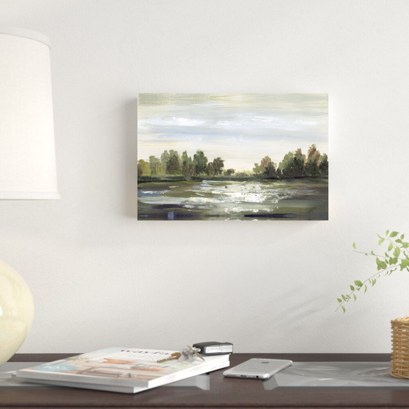 "Tree Line horizon", reproduction d’art sur toile tendue, H 8 po x l 12 po