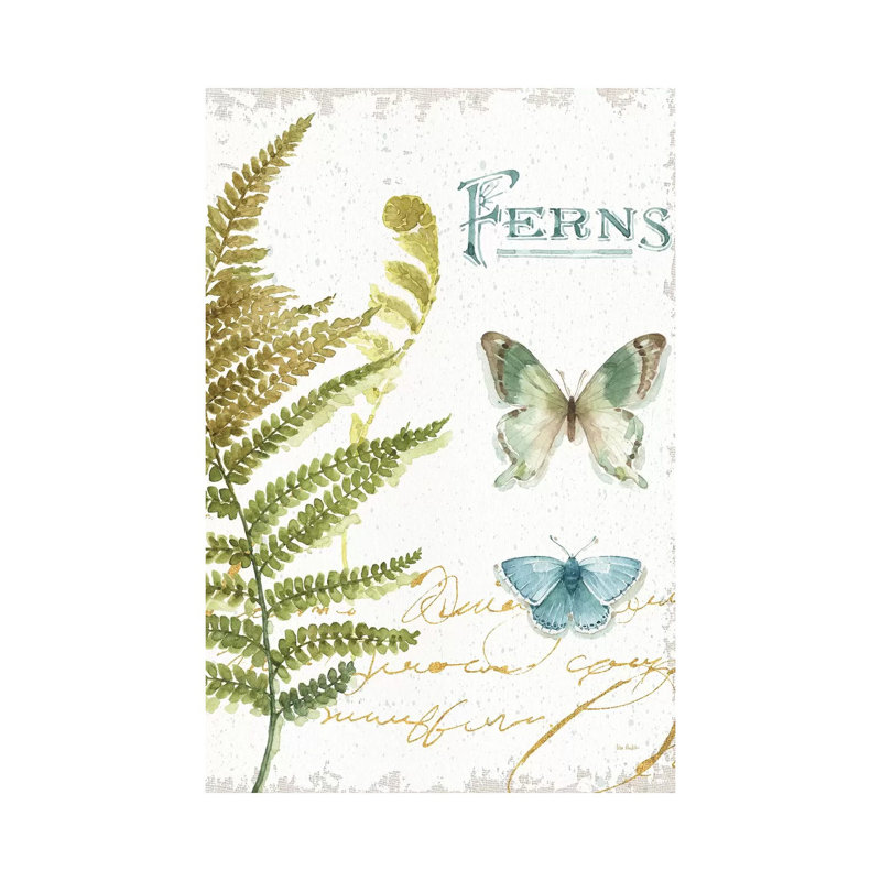 My Greenhouse Botanical III by Lisa Audit - Wrapped Canvas Gallery-Wrapped Canvas Giclée, 66.04 cm H x 45.72 cm W