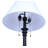 Deylani 2 Light Table Lamp With Oil Rubbed Bronze Finish And White Shade