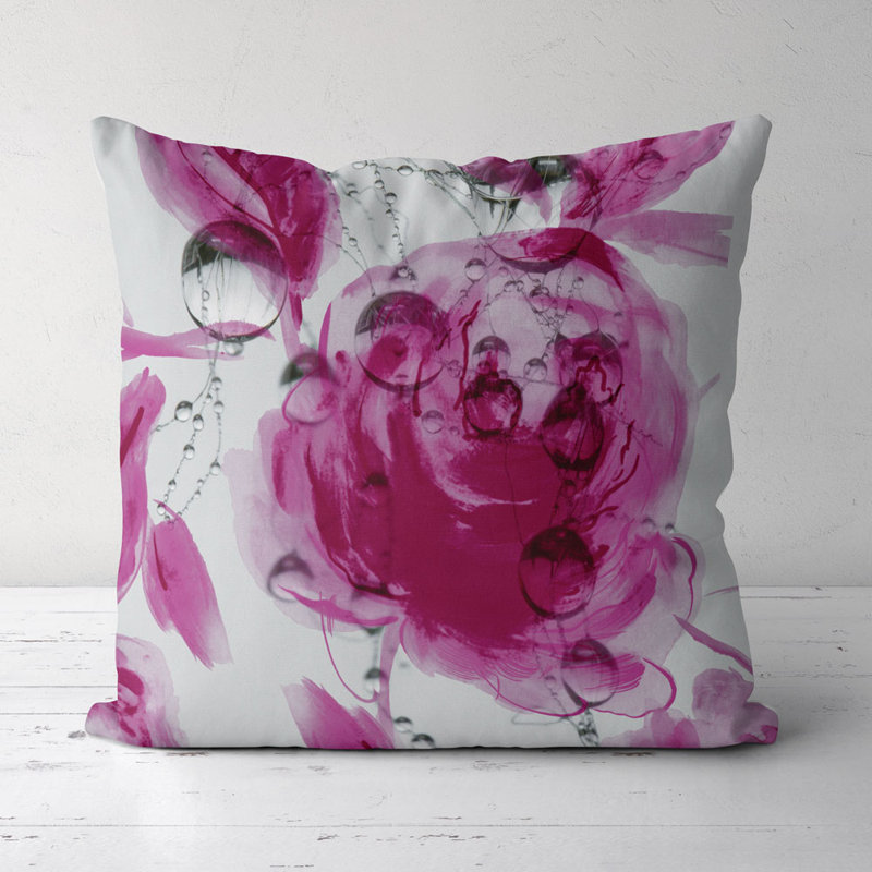 Housse et insert de coussin carré Rosson Morning Dew