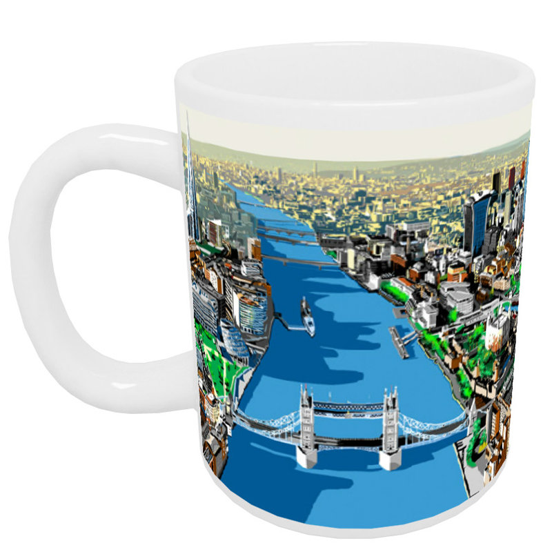 Mac Earthenware Coffee Mug