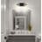 Escondido Iron/Glass Rustic Vintage LED Vanity Light-97602534