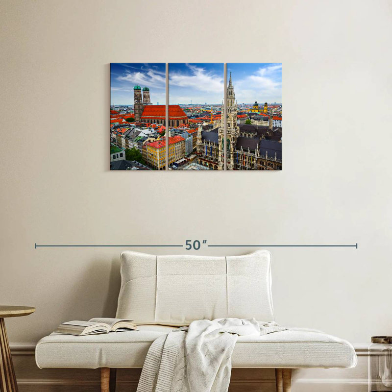 Paysage urbain du camion R munich, H 20 po x l 33 po