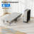 Portable Folding Bed With Memory Foam Mattress, Metal Frame & Lockable Wheels For Comfort And Convenience