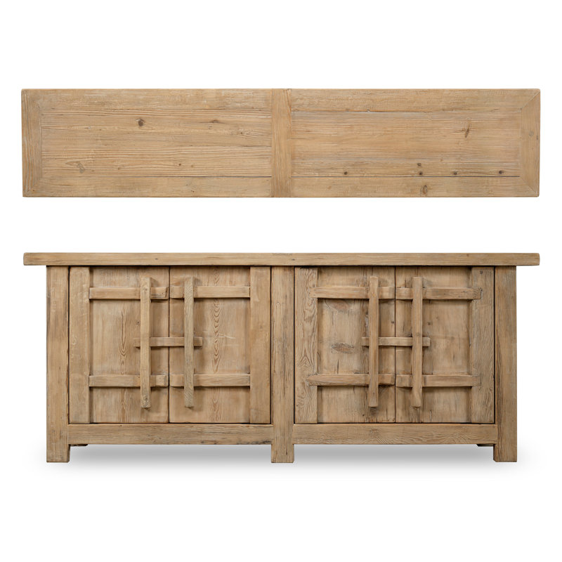Amalfi 91'' W Solid Wood Sideboard