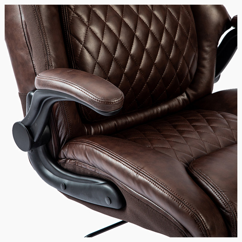 Fauteuil de direction Allonzo, Brun
