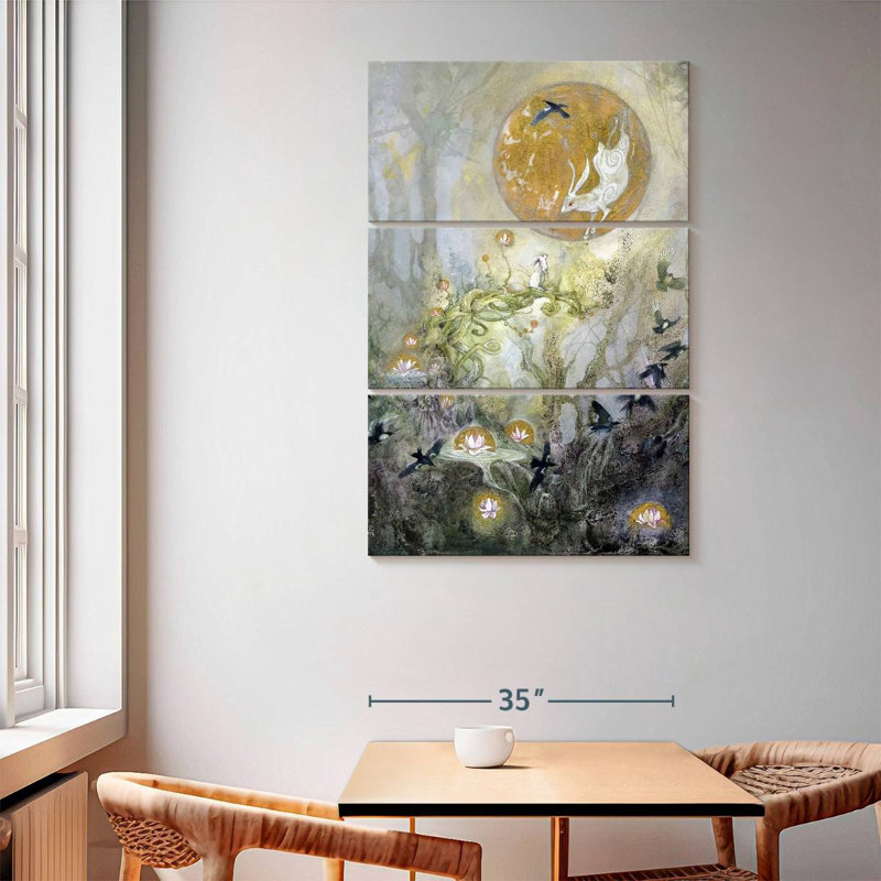 Kelan Moongazing, 65" H x 42" W