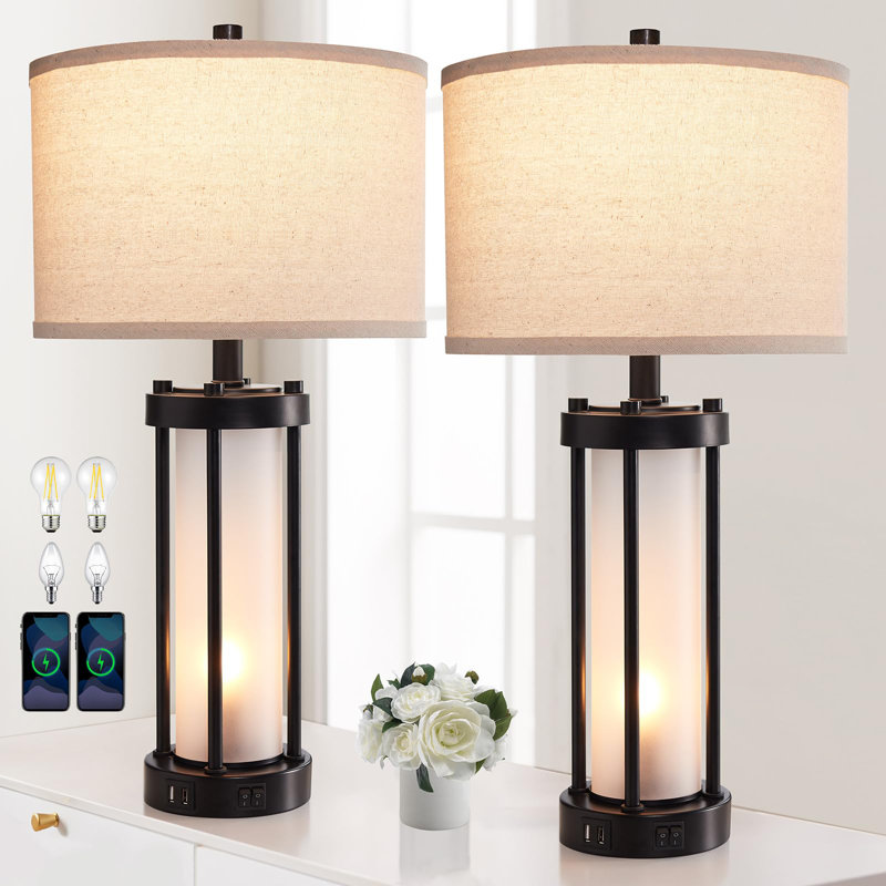 Lampe Edibe, Noir