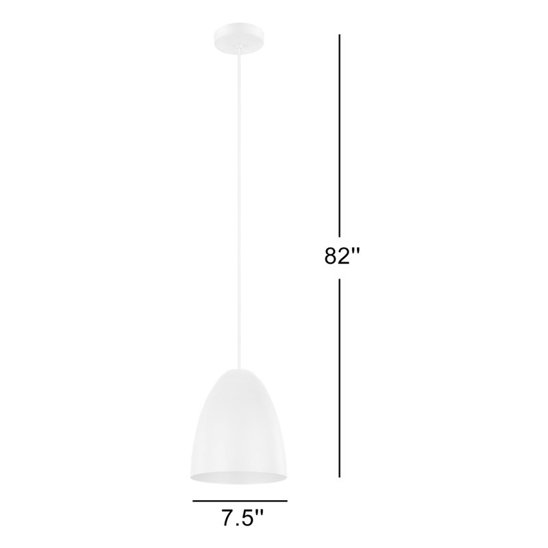 Asa 1 - Light Single Pendant, Black
