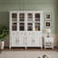 American-style minimalist display cabinet bookcase