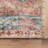 Calista Multi Vintage Rug – Machine Washable Flat Pile With Non-Slip Backing-1491264521-1492067105