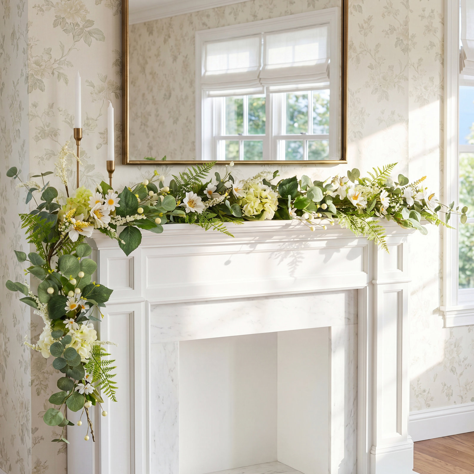 10'' in. Faux Garland