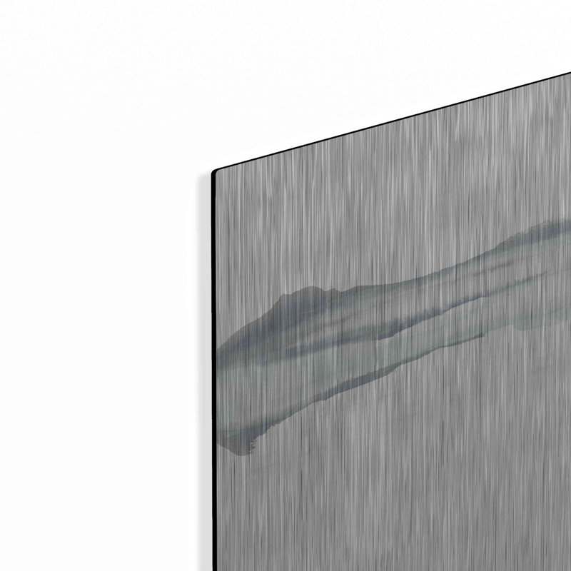 Brayden Studio «Mint Slate II» par Chris Paschke, art mural en métal, H 12 po x l 12 po