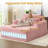 57.5"Oversized Indoor Chaise Lounge with Soft Corduroy Upholstery-82153967