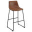 Chaise de bar rembourrée (ensemble de 2)-630885117