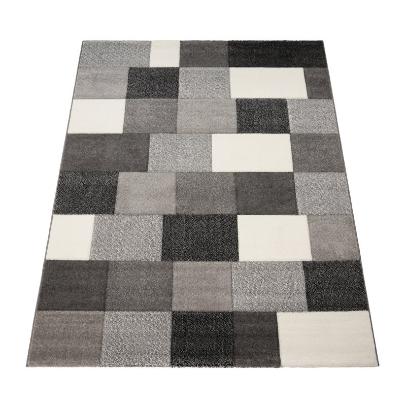 Chiaramonte Geometric Area Rug, Rectangle 60 x 110cm