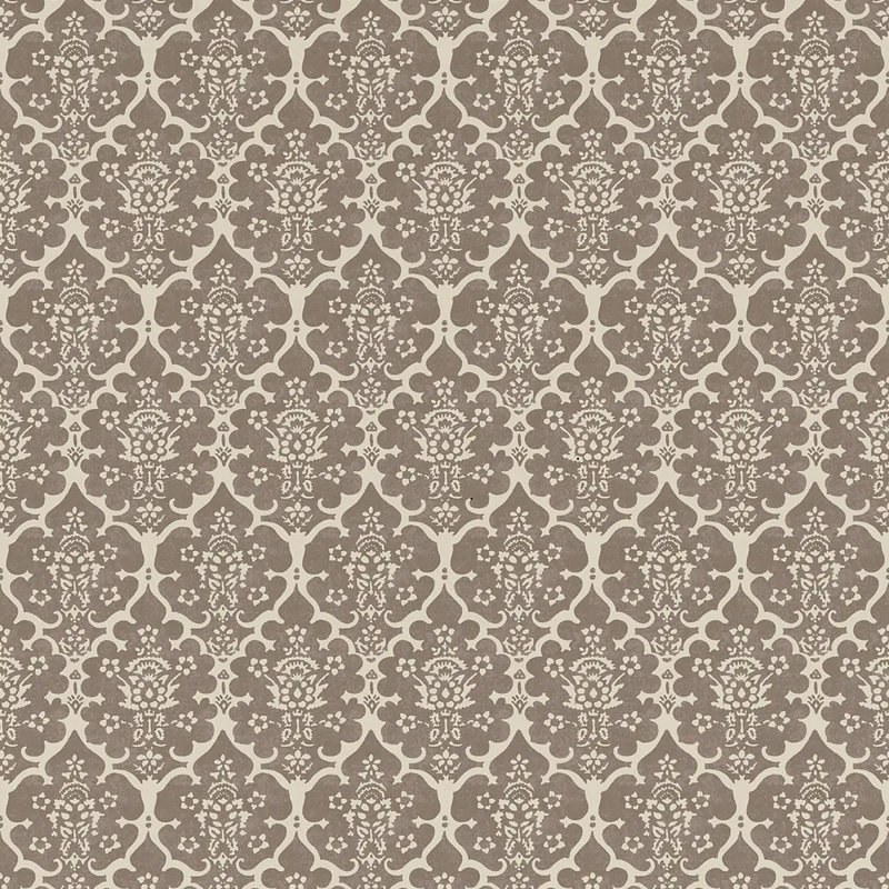 Papier peint Schumacher x Veere Grenney Burley, Brun Berber