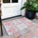 Lavable à la machine intérieur / extérieur Chayden ACN1002 rosé