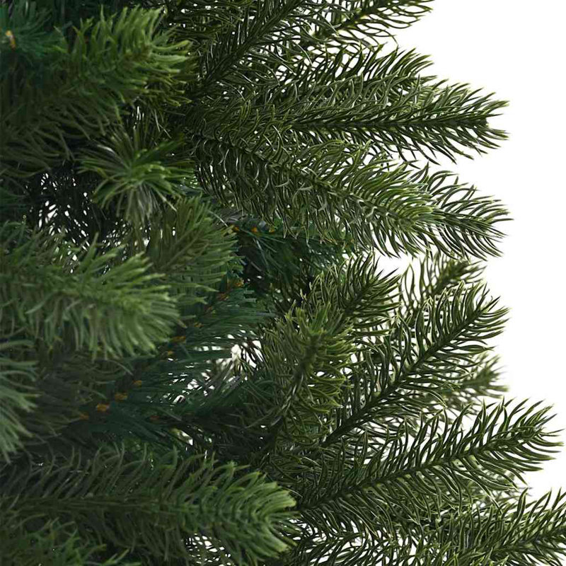  Artificial Christmas Tree with 300 LEDs Green PE and PVC, 5.91' H