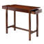 Lafabre 2 - Person Walnut Solid Wood Solid Wood Top Four Leg Dining Set