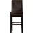 Upholstered Counter Stool With Solid Wood Frame (Set Of 2)