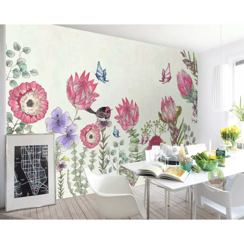 Peel & Stick Wall Mural, 8.17' L x 12.5' W