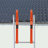 Ladder Roof Hook With Wheel, 2 Pack Ladder Stabilizer