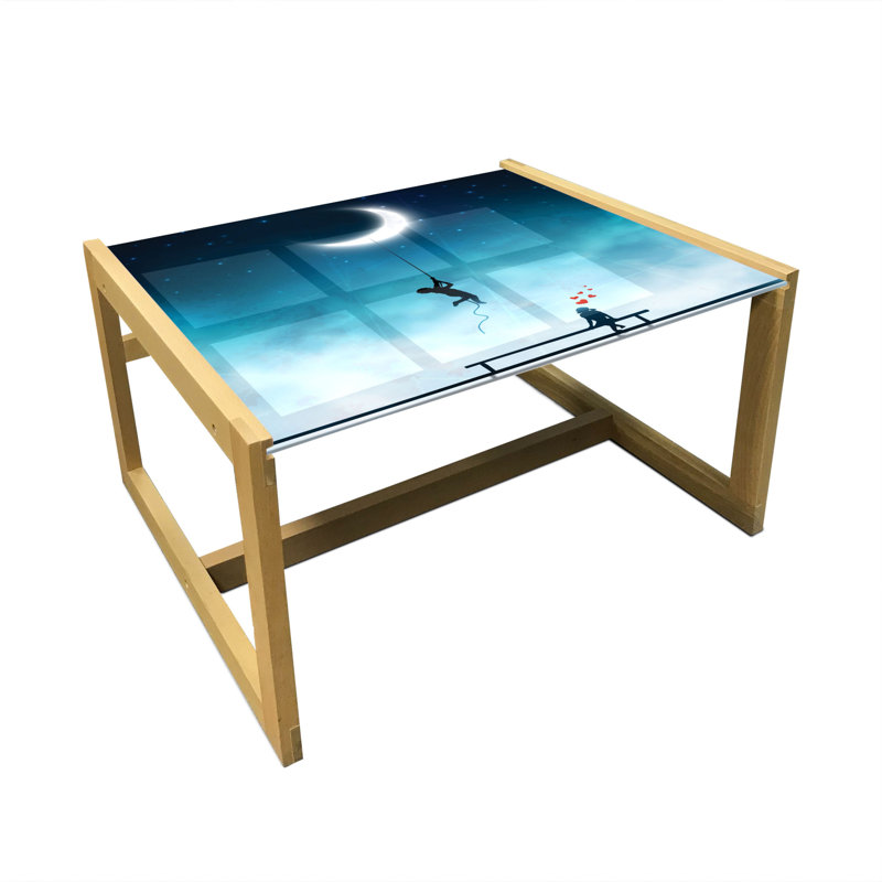 Ipe Trestle Coffee Table, 40cm H x 74cm W x 62cm D