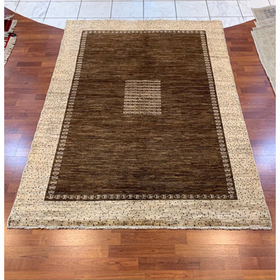 Chocolate Square Naswari 4'5" x 6'6"