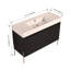 Meuble-lavabo autoportant 48 po avec lavabo en résine