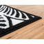 Tapis noir / ivoire Alhareth-19499224