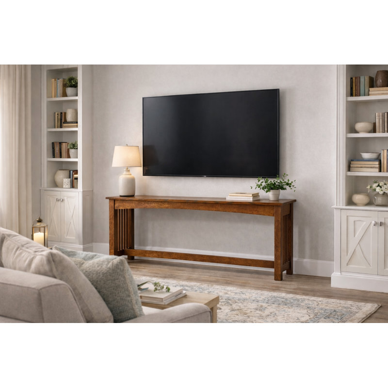 Console en bois massif 56 "Abbot