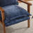 Masson Chenille Accent Chair Armchair With Pillow-1185751605