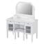 Meuble-lavabo de 44,4 po avec grand miroir ajustable