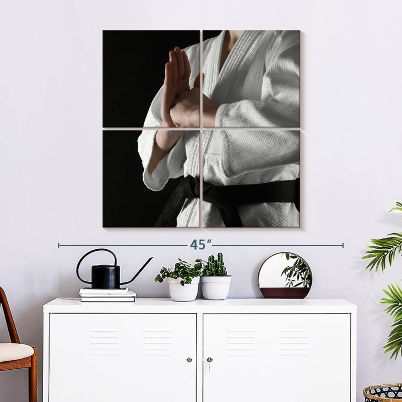 Sireci Karate Salute, 32" H x 32" W