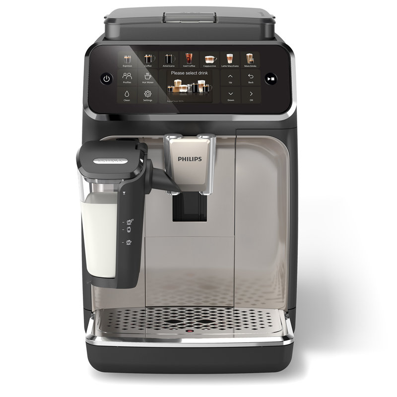 Philips 4400 Series Fully Automatic Espresso Machine with LatteGo Milk Frother